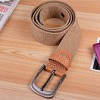 新款韓版復古棉休閑男士織帶皮帶 百搭棉織褲腰帶廠家直銷