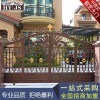 批量生產(chǎn) 鋁藝大門 別墅庭院門