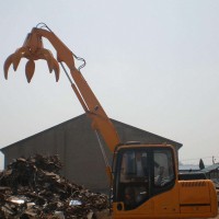 廠家直銷挖掘機抓鋼機 旋轉(zhuǎn)式抓木機 起重機液壓抓斗