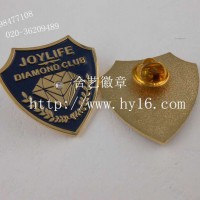 生產(chǎn)公司年會徽章，金屬LOGO襟章，標牌，胸針廠家
