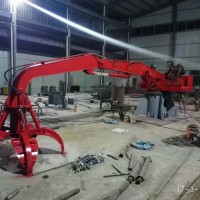 物料抓取機(jī) 360度旋轉(zhuǎn)抓木機(jī) 小型廢鋼抓取機(jī)