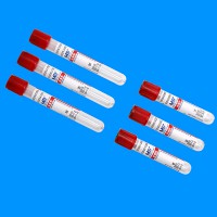 紅色管帽含促凝劑PET材質(zhì)真空采血管_抽血管_快速血清管