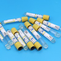 黃色管帽含促凝劑及分離膠PET材質(zhì)真空采血管_抽血管