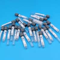 灰色含氟化鈉及草酸鉀/肝素鈉/EDTA-K2抗凝PET血糖管